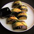 ひさかた's cooksnap of when they made おから入り✿茄子＆鶏つくねの挟み焼き✿.