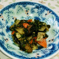 MIZU14's cooksnap of when they made 激うま！しその実のめんつゆ漬け.
