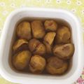 菜乃香ちゃんママ's cooksnap of when they made 栗の甘露煮.