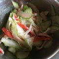 suzukizm's cooksnap of when they made セロリとカニカマのマリネ.