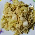 生まれは蜂蜜's cooksnap of when they made 母の味。究極のキャベツ卵炒め！.