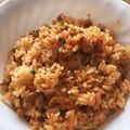 mocomoco♪'s cooksnap of when they made キムチ納豆炒飯.