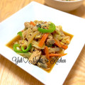 YUH♡ママ's cooksnap of when they made 簡単♪ラー油で甘辛！鮭缶と白菜の炒め煮.