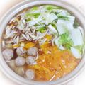 よっⓒ犬's cooksnap of when they made 秋刀魚のつみれ団子鍋.