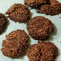 mamoon's cooksnap of when they made 卵白で♪ココナッツココアクッキー.