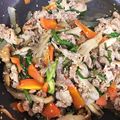 クックKERPHY☆'s cooksnap of when they made ニラいっぱい★豚コマで韓国風野菜炒め.
