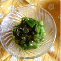 ぽぽきゅ's cooksnap of when they made おくらとめかぶと塩昆布の和え物.