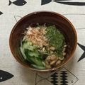 おはなすき's cooksnap of when they made めかぶ納豆ｷｭｳﾘの仲良し和え♪.