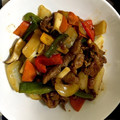るなこ♪'s cooksnap of when they made 青椒肉絲風野菜炒め.