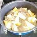 おーいお茶555's cooksnap of when they made 作り置き〜こんにゃくとちくわの甘辛煮.