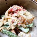 mico0708's cooksnap of when they made お弁当に♪1分で簡単！赤と緑の彩りおかず.