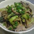 joker7akaj's cooksnap of when they made かつおとなすと青梗菜のさっぱりお酢炒め.