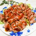 おなかがグウ～'s cooksnap of when they made 柔らかジューシーローストビーフ.