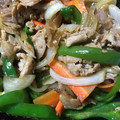 しゅうなひと322's cooksnap of when they made 豚肉と玉ねぎとピーマンの中華風生姜焼き.