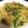 ゆきさいとう's cooksnap of when they made 茗荷とオクラの和風ペペロンチーノ.