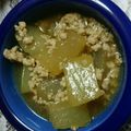 とみchan's cooksnap of when they made 冬瓜と鶏ミンチの煮物.