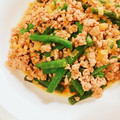 ILIN's cooksnap of when they made 台湾風いんげん挽肉搾菜炒め煮☆乾辺四季豆.