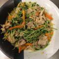 ミドリのカエル's cooksnap of when they made 簡単さっぱり豚と豆苗のポン酢炒め.