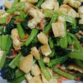 びっぐふぃーるど's cooksnap of when they made 小松菜と小エビのゴマ和え♪.