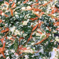 卵せんべい's cooksnap of when they made 間引き菜(人参)と炒り豆腐の卵とじ.