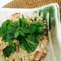 おにぎり３'s cooksnap of when they made 納豆の梅、しそ和え.