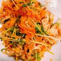 suke123's cooksnap of when they made 豆苗入り豚キムチ炒め.