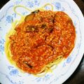 ♡のんちゃ♡♡'s cooksnap of when they made ずぼらボロネーゼソース.