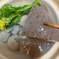 horseland's cooksnap of when they made おでんのこんにゃく下ごしらえ 隠し包丁.
