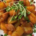 りんごポット's cooksnap of when they made じゃがいもとウインナーのオイケチャ炒め.