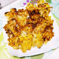 70minto's cooksnap of when they made 揚げたて最高♪コーンと玉ねぎのかき揚げ.
