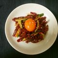 せんしユウヤンLV3's cooksnap of when they made 簡単！ クジラのユッケ.