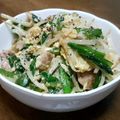 ｷｯﾁﾝtoco's cooksnap of when they made 豚ニラもやしピーマンの卵炒め.