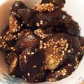 chikママ❤️'s cooksnap of when they made 茄子の甘辛味噌炒め.