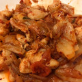 Cusan's cooksnap of when they made 男1人暮らし ささみとキムチ炒め.