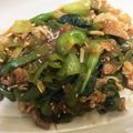 kona8's cooksnap of when they made 小松菜と豚こまの味噌炒め.