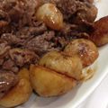 クックPX0BNC☆'s cooksnap of when they made 大量消費☆牛肉と里芋の味噌バター炒め♡.