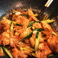 おにぎり坊や's cooksnap of when they made 手羽トロと筍のキムチ炒め.