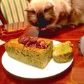 さりゆいママ's cooksnap of when they made 栗の渋皮煮の抹茶パウンドケーキ.