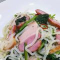 あんず7034's cooksnap of when they made ほうれん草とベーコンの炒め物.