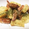 クックI6NLMD☆'s cooksnap of when they made じゃが芋とウインナーのチーズ炒め.