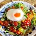 ryu☆ryu's cooksnap of when they made あじの照り焼き丼.