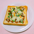 まあまま☆0403's cooksnap of when they made まぐろフレーク缶で◇和風チーズトースト◇.