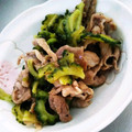 choco831's cooksnap of when they made 豚肉とゴーヤの塩だれレモン炒め.