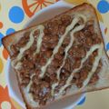 mimikokko's cooksnap of when they made 納豆トースト.