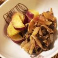 ERI8o8's cooksnap of when they made レンジで簡単★薩摩芋のメープルゴマ和え.