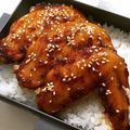 さっくん食堂's cooksnap of when they made 揚げない、焼くだけ。甘辛手羽先！.