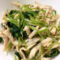しゃねママ's cooksnap of when they made みつばと鶏ササミの＊辛子和え.