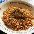 ととろ＆めい's cooksnap of when they made 日清焼そばに黄身乗せでとろウマっ.