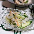 ＴＯＭＯＷＡＴ's cooksnap of when they made きゅうりと玉ねぎの酢の物❀.