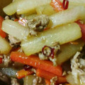 クック64OY6U☆'s cooksnap of when they made おふくろの味　大根の炒り煮.